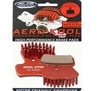 Koolstop Aero Disc Brake Pads Doré Red / Grey