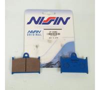 Plaquette De Frein Nissin Pour Moto Triumph 955 Daytona I Monobras 2003 À 2005 Avg / Avd Neuf