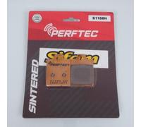 Plaquette De Frein Perftec Pour Scooter Piaggio 300 Mp3 Yourban Lt 2011 À 2013 Avg / Avd Neuf