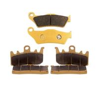 Plaquette de frein pour moto Jeu de plaquettes de frein avant et arrière 1200cc pour BMW R1200GS, étrier à montage radial refroidi par liquide, R1200GS 2013(Front and Rear)