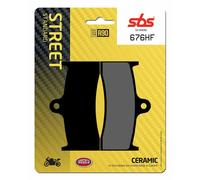 Sbs Hi-tech Scooter 676hf Carbon Ceramic Brake Pads Jaune