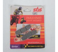 Plaquette De Frein Sbs Pour Moto Kawasaki 85 Kx Petites Roues Après 2001 726rsi / Sinter / Paire Neuf