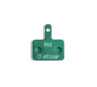 Sinter Paire de Plaquettes de Frein à Disque - 002 Shimano B S2032 - Une Paire de Plaquettes de Frein en métal - Vert - Taille Unique