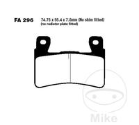 Ebc Epfa-hh Series Epfa296hh Sintered Brake Pads Noir