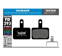Galfer – Plaquettes de frein FD293 G1053 – Semi-métalliques Performance – Pour Shimano Tektro TRP