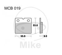 Plaquette de Frein Standard TRW Lucas BMW 750 K 75 S 1985-1995