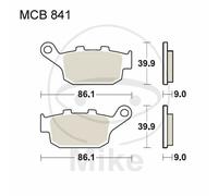 Plaquette de Frein Synt Hi TRW Lucas pour Honda 750 X-Adv 2017-2017