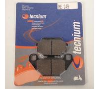 Plaquette de frein Tecnium compatible avec Scooter Kymco 50 Agility City 2T 2014 à 2017 AV