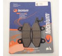 Plaquette de frein Tecnium compatible avec Scooter Peugeot 250 Geopolis - Nissin Sans Abs 2006 à 2010 AV/AR