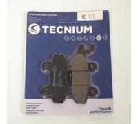 Plaquette de frein Tecnium compatible avec Scooter Peugeot 125 Satelis RS 2008 à 2014 AV/AR