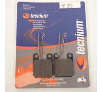 Plaquette de frein Tecnium pour scooter Peugeot 50 Elystar - Etrier Ajp 2008-2013 AV/AR Neuf