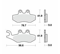 Plaquette de Frein TRW Lucas 787.28.80 Piaggio 50 Liberté 2T