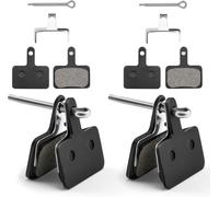 Plaquette De Frein Vélo Pour Shimano B01s B05s 4 Paires, Silencieuses Plaquettes De Frein Semi-Métalliques Haute Performance Patins De Frein Vtt Pour M515 C601 M475 M495 M510 M575 M375