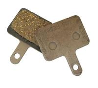 Plaquette de frein vélo Shimano M05-RX en résine et ressort avec goupille fendue - argenté