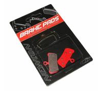 Paire de plaquettes de frein vélo VTT Newton Avid-Sram Guide-Elixir Trail-Xo Trail Sintered Rouge
