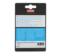 Plaquette de frein vtt hope x2 (elvedes soft organic) (paire sur carte)