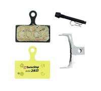 Plaquette De Frein Vtt Pour Shimano Xtr M9000-Xt M8000-M785-M675-Fsa K-Force (Swissstop Organic - Disc 28rs) Multicolore