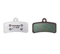 SwissStop Lot de plaquettes de frein Disc 27E organiques compatibles Shimano Saint/Zee/Tektro/TRP–Noir