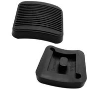 Plaquette de pédale pour Jeep Wrangler YJ TJ, Cherokee, XJ, Ram, pour manuel, pour Trans - Noir - Protection antidérapante - Pour pédale de frein d'embrayage