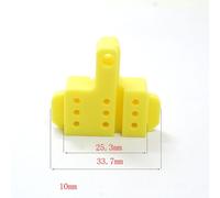 Plaquette De Remplissage De Frein À Disque En Plastique Jaune Pour Vélo, Pour Shimano/Xtr /Xt /Slx /Rs405 /Rs505 /M8172 /M7120