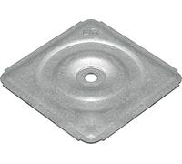 Plaquette de répartition à cuvette 64x64 acier galva ETANCO - boîte de 100 - 294685