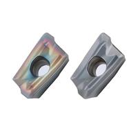 Plaquette de tournage Ensemble de 10 pièces, insertion en carbure BDMT11T308ER-JT, outil d'insertion de fraisage Indexable, Machine-outil CNC(ZM202)