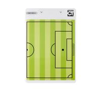 Plaquette d'entraînement recto/verso avec demi-terrain Vert TU Unisex