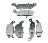 Plaquette Disque Pièces Plaquettes De Frein Avant Et Arrière Moto pour Suzuki V-Storm DL650A pour Traveller DL650XA 650XT DL650 DL 650 A XAABS Plaquettes De Frein Moto(Avant arrière)