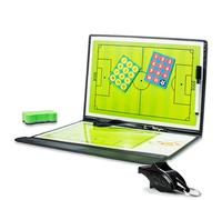 Plaquette Entraineur Basket, Cahier pour l'Entrainement Football, Accessoires Complets, Conception Pliable, Léger et Portable, pour l'enseignement(Soccer)