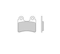 plaquette frein 157 galfer g1054 av/ar beta/gaz gaz/sherco (pr)