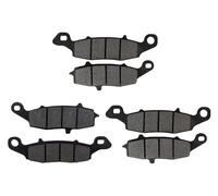 Plaquette frein à disque Pour K&awasaki VN1500 VN1600 VN1700 Pour Vulcan Pour Nomad Pour Classic KZ1000 Pour Police ZR750 FH ZR-7 Kit Plaquettes Frein Avant Arrière Moto(Front and Rear Pads)