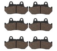 Plaquette Frein Disque Moto Plaquettes De Frein Avant Et Arrière Pour Gl 1200 Pour Gl1200 Pour Vf1000f Pour Vf 1000 Pour CD1100f Pour Gl1100 Pour Gl 1100(3pairs)