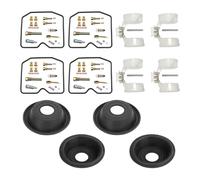 Plaquette Frein Disque pour Suz&uki pour Bandit 600 GSF600 GSF600S/SU Y/K1/K2/K3/K4 2000-2004 Kit De Réparation De Carburateurs Moto(Color 1)