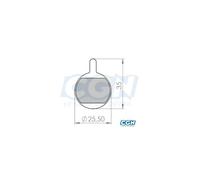 Plaquette Frein Vtt 32 Clarks Adapt. Promax 320/400/610j/50j/700 (Pr) Organique Multicolore