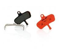 Plaquette freins XLC pour frein Avid Code, Code 5 - Organiques - Set de 2 pads - Revers orange
