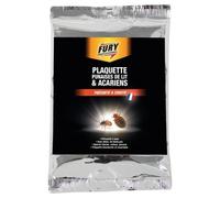 Plaquette insecticide - punaises de lit et acariens - Fury BRICOZOR
