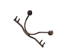 Plaquette nasale de rechange for lunettes sans monture (1 pièce) - Accessoire indispensable for la réparation de montures(Coffee)