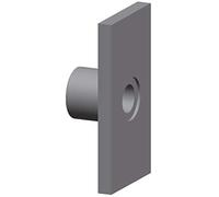 Plaquette pour gâche loquet Ferco Gu