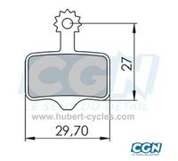 Plaquette Sintered Avid Elixi