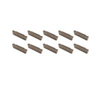 Plaquettes à tronçonner revêtement TiAlN largeur de tronçonnage 2 mm 10 pcs MW-Tech MGMN200-M