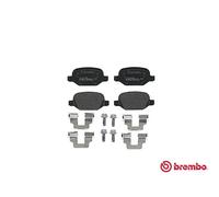 Jeu de plaquettes de frein BREMBO P 23 065, arrière
