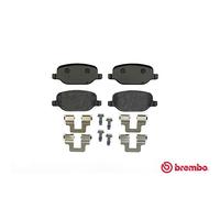 Plaquettes Arrière BREMBO P23109 ALFA ROMEO 159 SPORTWAGON 1.9 JTDM 8V 88 2011