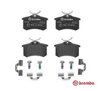 Plaquettes Arrière Brembo P85020 Audi A6 (4B, C5) 1.8 T QUATTRO 132 KW 2005