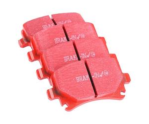 Plaquettes Arrière EBC Rouges pour Audi TT, A3, A4 et Cabriolet, A6 et Allroad