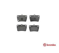 Plaquettes Arrière Freins Brembo P83057 Toyota Rav 4 II 2.0 D-4D 4WD 85 Kw 2005