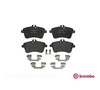 Plaquettes Avant Brembo P50057 Mercedes-Benz 170 NGT 85 Kw 2009