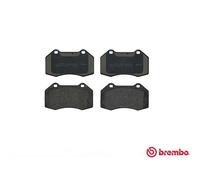 Plaquettes Avant BREMBO P68036 RENAULT MEGANE II 2.0 RENAULT SPORT 165 2007