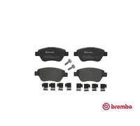 Plaquettes Avant Freins Brembo P23099 Fiat Idea 1.2 16V 59 Kw 2004