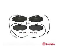 Plaquettes Avant Freins Brembo P61057 Peugeot 306 2 Volumes 2.0 S16 120 Kw 2001