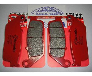 Plaquettes Brembo rouges avant 675 Street Triple 08 > 07HO30SA